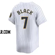 Tyler Black Men's Milwaukee Brewers White Limited Alternate Jersey