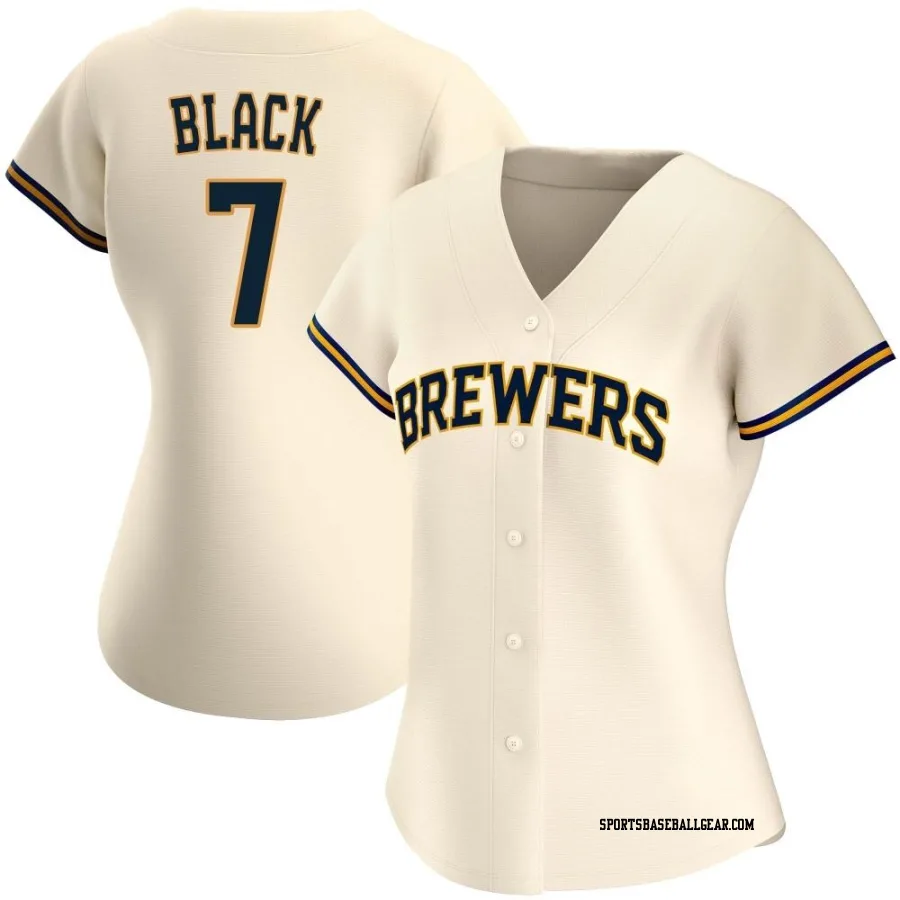 Tyler Black Women's Milwaukee Brewers Cream Replica Home Jersey