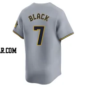 Tyler Black Youth Milwaukee Brewers Gray Limited Away Jersey