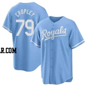 Tyler Cropley Men's Kansas City Royals Light Blue Replica 2022 Alternate Jersey