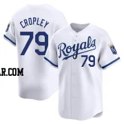 Tyler Cropley Youth Kansas City Royals White Limited Home Jersey