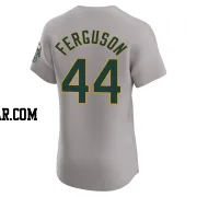 Tyler Ferguson Men's Oakland Athletics Gray Elite Road Jersey