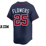 Tyler Flowers Youth Atlanta Braves Navy Limited Alternate Jersey