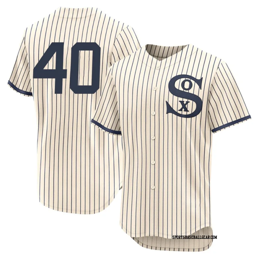 Tyler Gilbert Men's Chicago White Sox Cream Authentic 2021 Field of Dreams Jersey