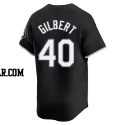 Tyler Gilbert Youth Chicago White Sox Black Limited Alternate Jersey