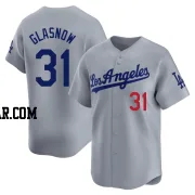 Tyler Glasnow Men's Los Angeles Dodgers Gray Limited Away Jersey