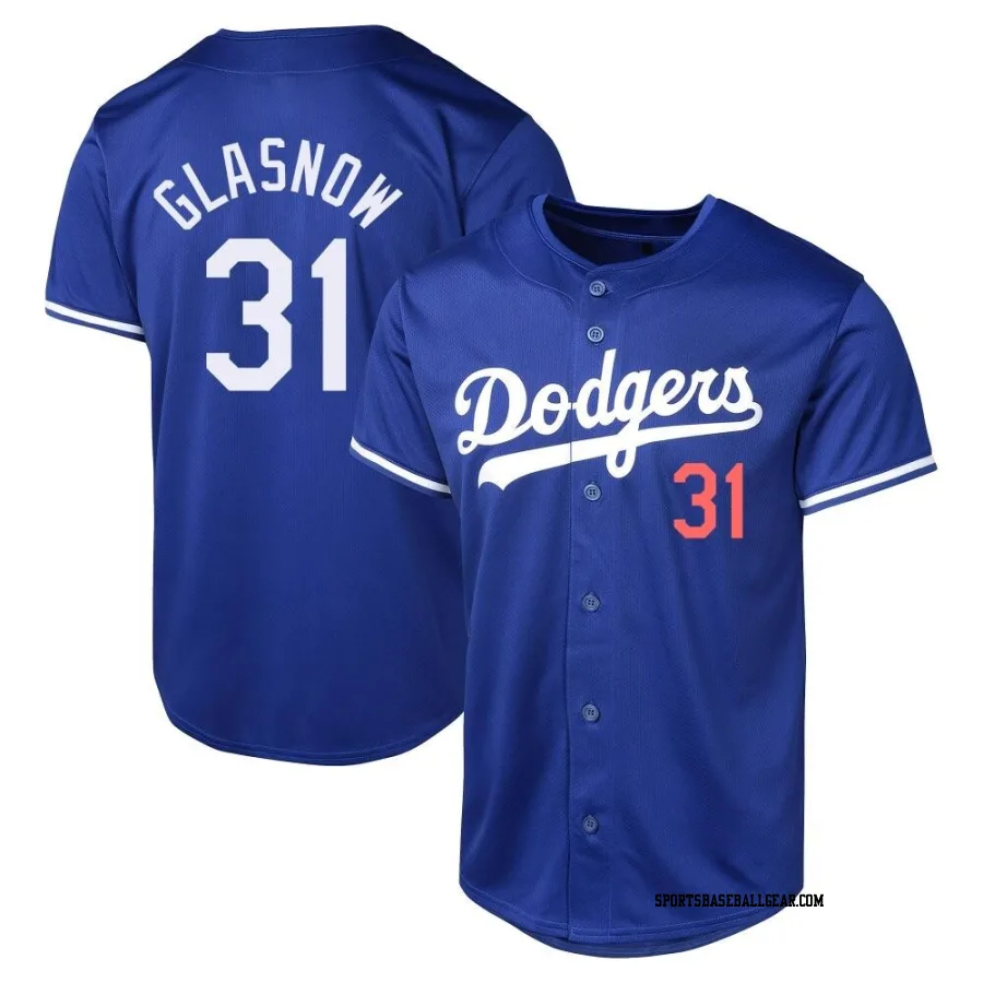 Tyler Glasnow Men's Los Angeles Dodgers Royal Limited Alternate Jersey