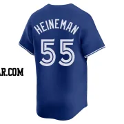 Tyler Heineman Youth Toronto Blue Jays Royal Limited Alternate Jersey