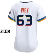 Tyler Ivey Women's Houston Astros White Limited 2025 City Connect Jersey