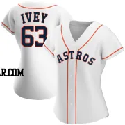 Tyler Ivey Women's Houston Astros White Replica Home Jersey