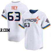 Tyler Ivey Youth Houston Astros White Limited 2025 City Connect Jersey