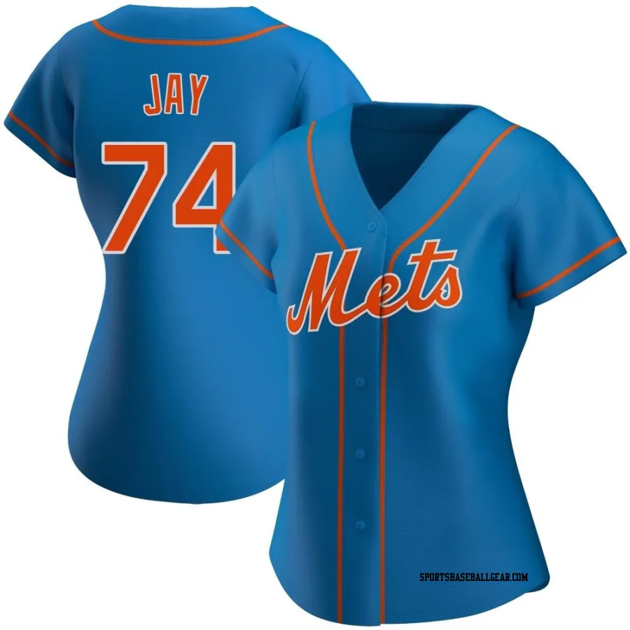 Tyler Jay Women's New York Mets Royal Authentic Alternate Jersey