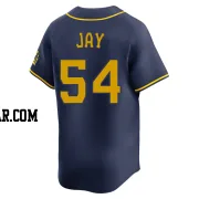 Tyler Jay Youth Milwaukee Brewers Navy Limited Alternate Jersey