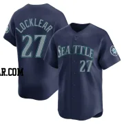 Tyler Locklear Men's Seattle Mariners Navy Limited Road Jersey