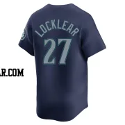Tyler Locklear Men's Seattle Mariners Navy Limited Road Jersey