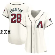 Tyler Locklear Women's Arizona Diamondbacks White Limited Home Jersey