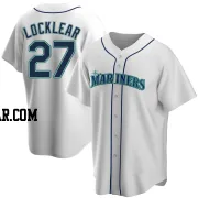 Tyler Locklear Youth Seattle Mariners White Replica Home Jersey