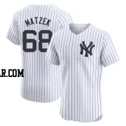 Tyler Matzek Men's New York Yankees White Elite Home Jersey