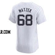 Tyler Matzek Men's New York Yankees White Elite Home Jersey