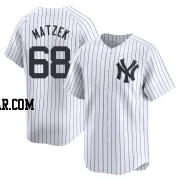 Tyler Matzek Men's New York Yankees White Limited Yankee Home Jersey