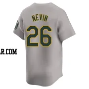 Tyler Nevin Youth Oakland Athletics Gray Limited Away Jersey