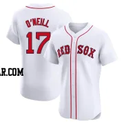 Tyler O'Neill Men's Boston Red Sox White Elite Home Patch Jersey