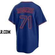 Tyler Rogers Men's New York Mets Royal Replica Alternate 2 Jersey