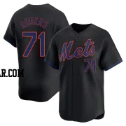 Tyler Rogers Youth New York Mets Black Limited Alternate Jersey
