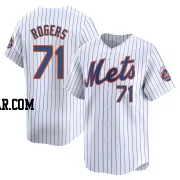 Tyler Rogers Youth New York Mets White Limited Home Jersey