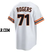 Tyler Rogers Youth San Francisco Giants White Limited Throwback Cooperstown Collection Jersey