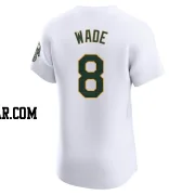 Tyler Wade Men's Oakland Athletics White Elite Home Jersey