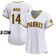 Tyler Wade Women's San Diego Padres White Limited Home Jersey