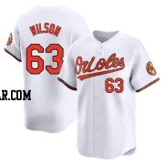 Tyler Wilson Men's Baltimore Orioles White Limited Home Jersey