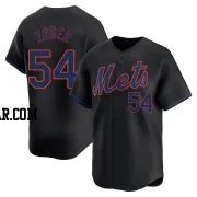 Tyler Zuber Men's New York Mets Black Limited Alternate Jersey