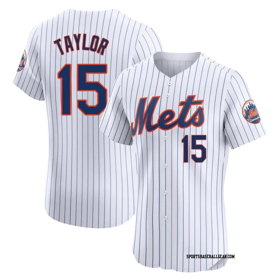 Tyrone Taylor Men's New York Mets White Elite Home Jersey