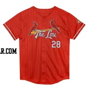 Vada Pinson Toddler St. Louis Cardinals Red Limited Preschool 2024 City Connect Jersey