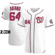 Victor Arano Men's Washington Nationals White Authentic Home Jersey