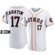 Victor Caratini Men's Houston Astros White Authentic 2022 World Series Home Jersey