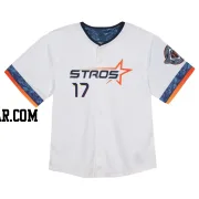 Victor Caratini Toddler Houston Astros White Limited 2025 City Connect Jersey