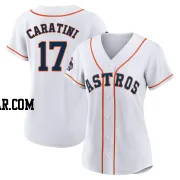 Victor Caratini Women's Houston Astros White Authentic 2022 World Series Champions Home Jersey