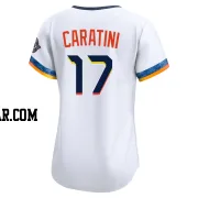Victor Caratini Women's Houston Astros White Limited 2025 City Connect Jersey