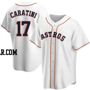 Victor Caratini Youth Houston Astros White Replica Home Jersey