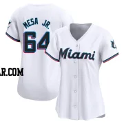 Victor Mesa Jr. Women's Miami Marlins White Limited Home Jersey