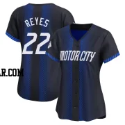 Victor Reyes Women's Detroit Tigers Blue Limited 2024 City Connect Jersey