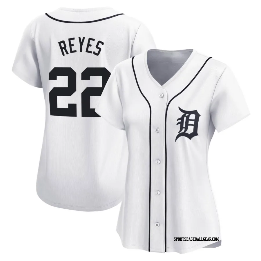 Victor Reyes Women's Detroit Tigers White Limited Home Jersey