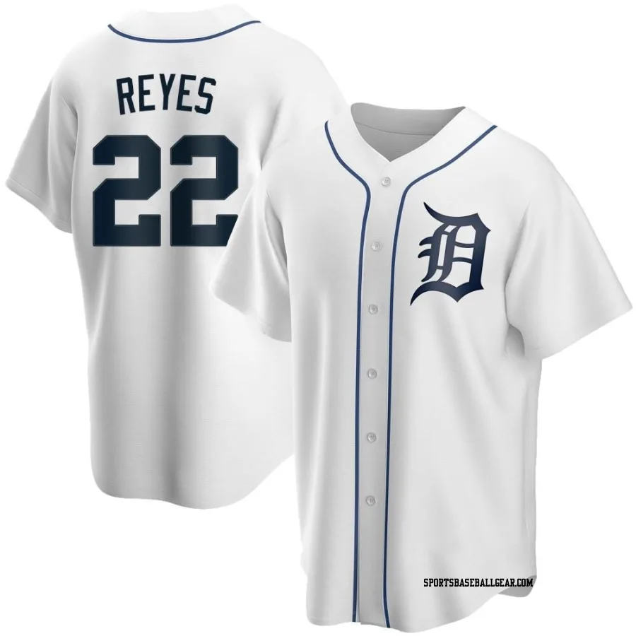 Victor Reyes Youth Detroit Tigers White Replica Home Jersey