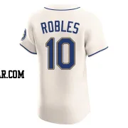 Victor Robles Men's Seattle Mariners Cream Elite Alternate Jersey