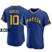 Victor Robles Men's Seattle Mariners Royal Authentic 2023 City Connect Jersey