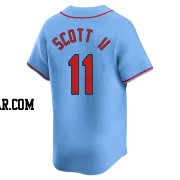 Victor Scott II Youth St. Louis Cardinals Light Blue Limited Alternate Jersey