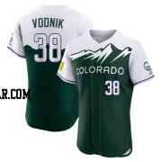 Victor Vodnik Men's Colorado Rockies Green Authentic 2022 City Connect Jersey